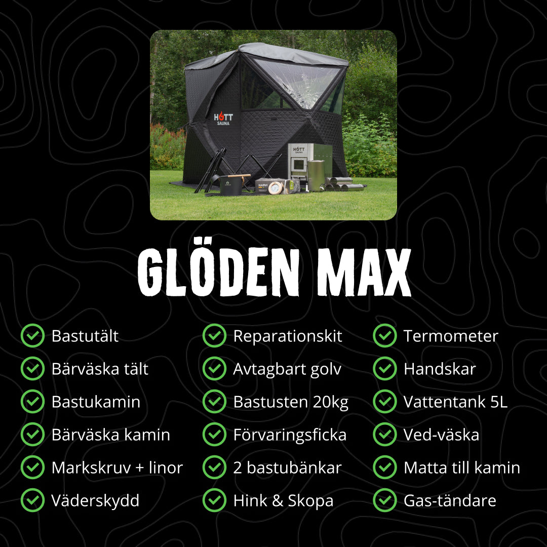 Sauna tent Glow | MAX