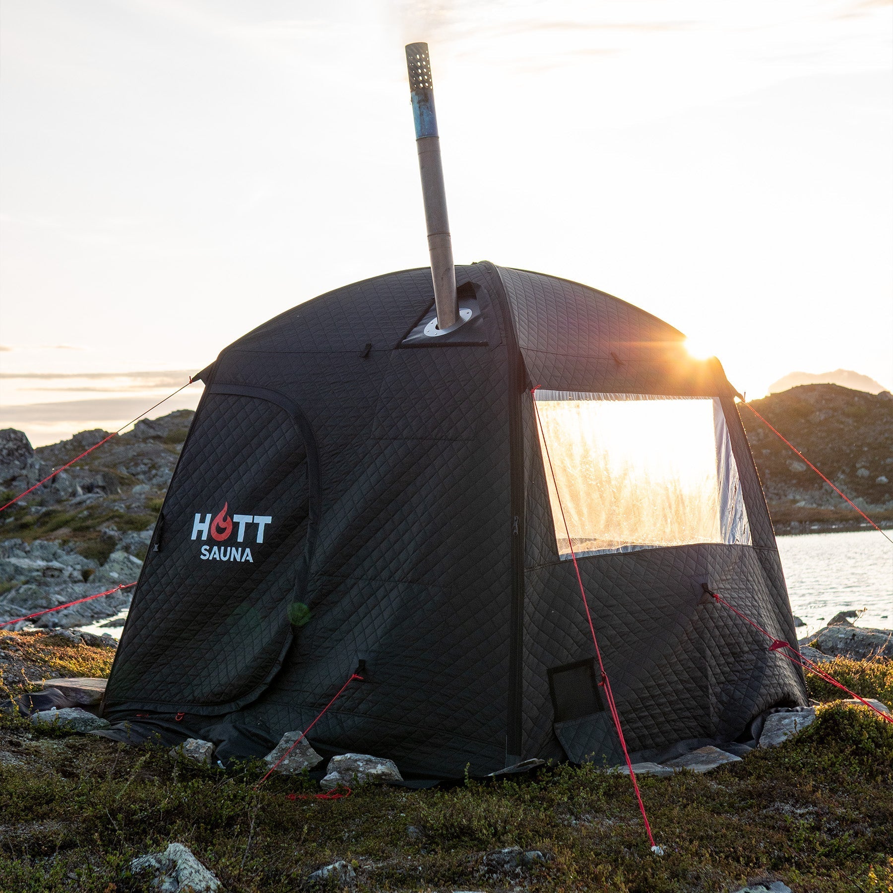 Bastutält Gnistan - Hott Sauna - Sauna tent - Bastutält