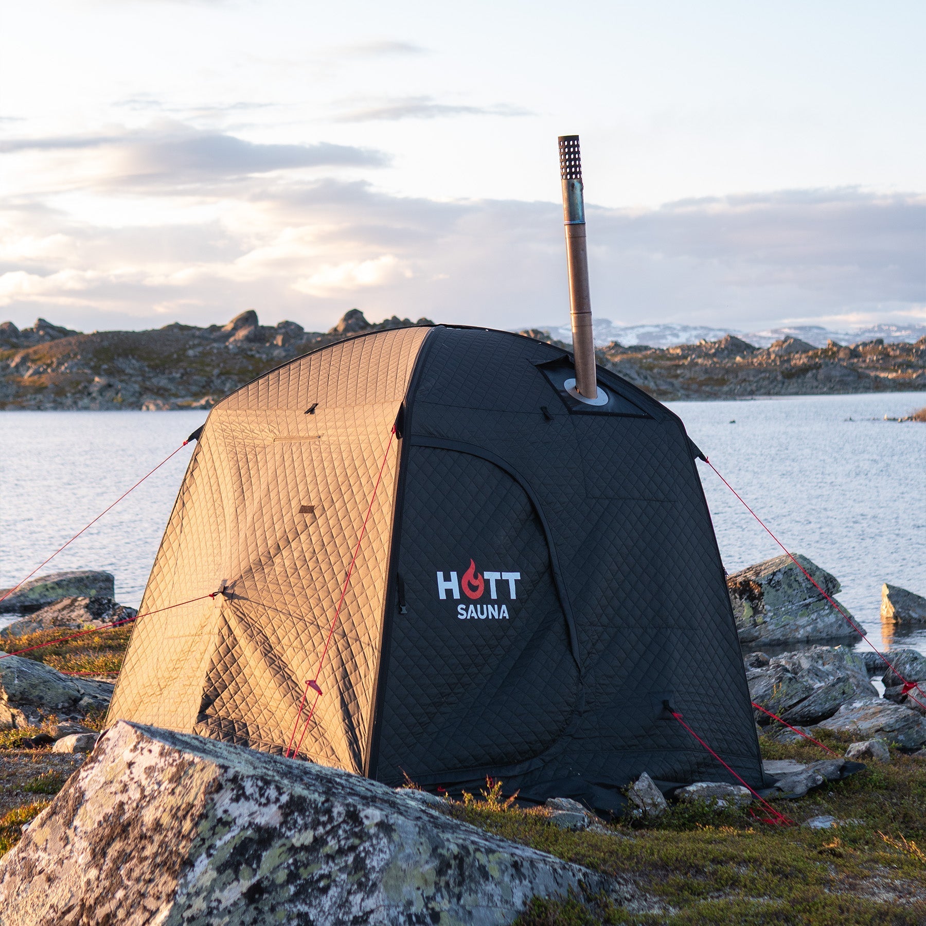 Bastutält Gnistan - Hott Sauna - Sauna tent - Bastutält