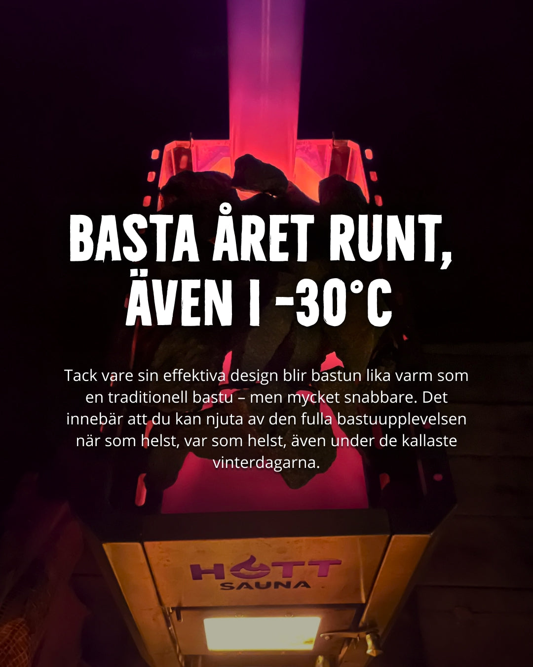 Bastutält Glöden ❘ BASE