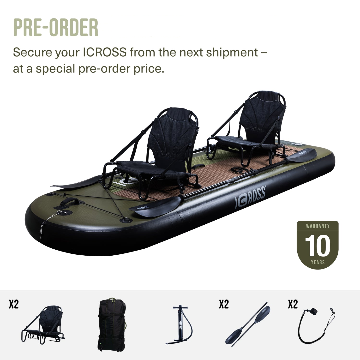 ICROSS 3000 Double Paket - (PRE ORDER)