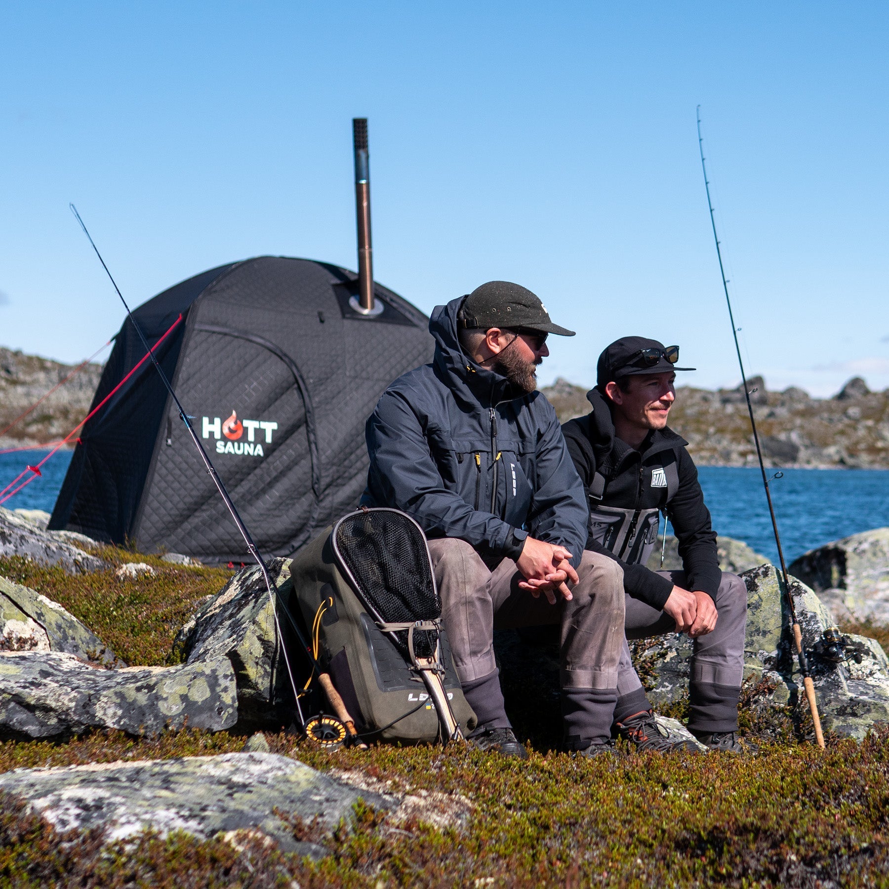 Bastutält Gnistan - Hott Sauna - Sauna tent - Bastutält
