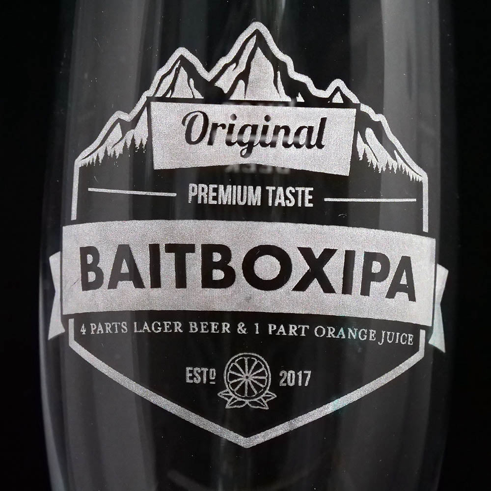 Ölglas BaitboxIPA 50cl - Baitbox shoppen